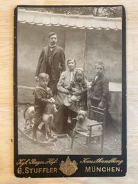 FAMILIE MÜLLER - Sept. 1909